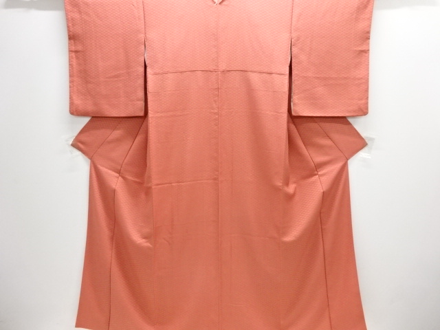 JAPANESE KIMONO / IROMUJI / WOVEN SHOKKOMON PATTERN / ARTIST WORK